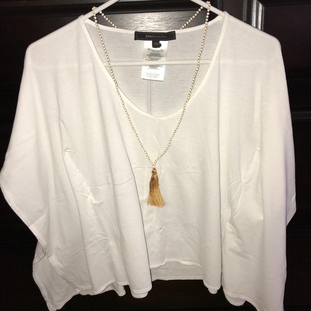 BCBG Flowy Top